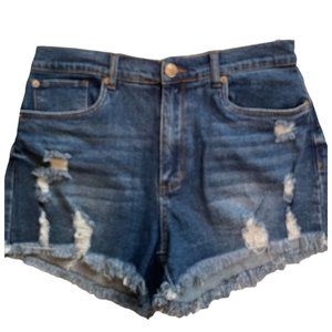 STS Blue Short Short Layne High Rise Size 29 Distressed NWT Functional Pockets B